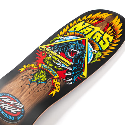 SANTA CRUZ Natas Panther reissue deck - Black - 10.5