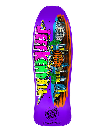 SANTA CRUZ Kendall Pumpkin reissue deck - Purple - 10.0