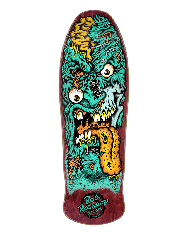SANTA CRUZ Roskopp Face Two reissue deck - Maroon - 9.9