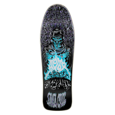 SANTA CRUZ Knox Firepit reissue deck - Silver Foil - 10.07