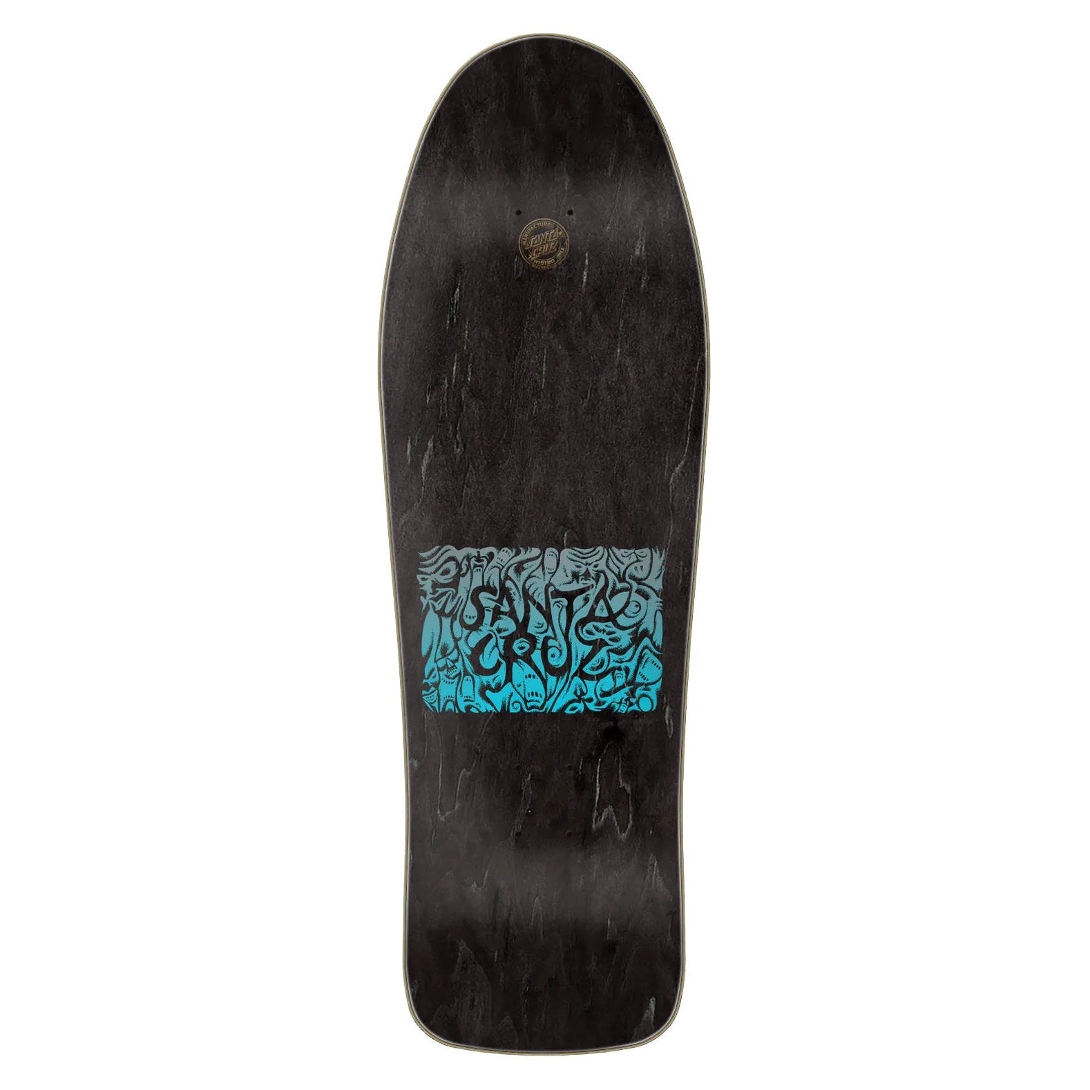 SANTA CRUZ Knox Firepit reissue deck - Silver Foil - 10.07