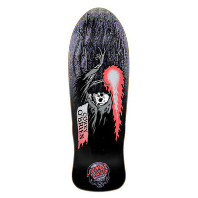 SANTA CRUZ OBrien Reaper reissue deck - Silver Foil - 9.85