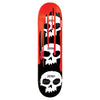 Zero 3 Skull Blood R7 Skateboard Black/White/Red - 7.75