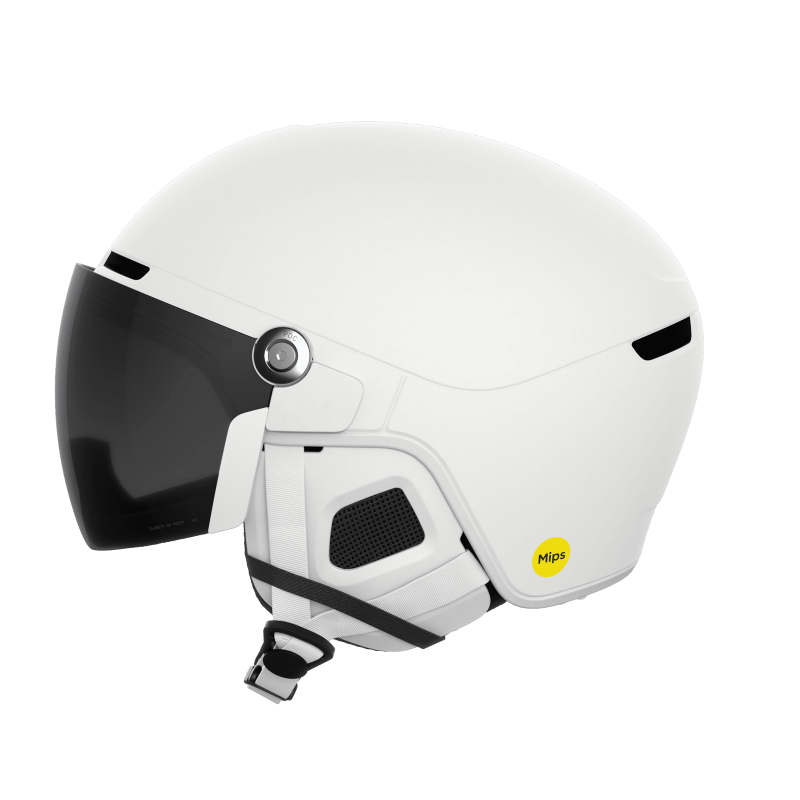 Poc Obex Visor helmet - Hydrogen white/clarity universal/Partly sunny/grey