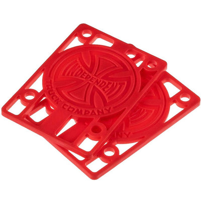 Independent Risers 1/8 Inch 2-Pack - Red