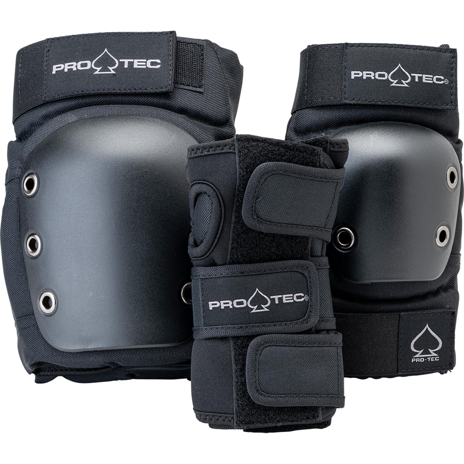 PRO-TEC Pro Street skateboard pad set - Adult - Black