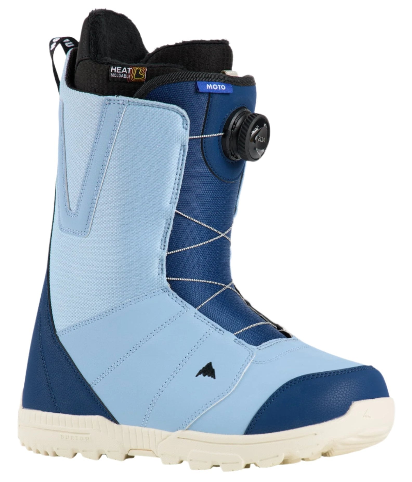 BURTON Moto BOA snowboard boots - Mens - Nightfall / Dusty Blue