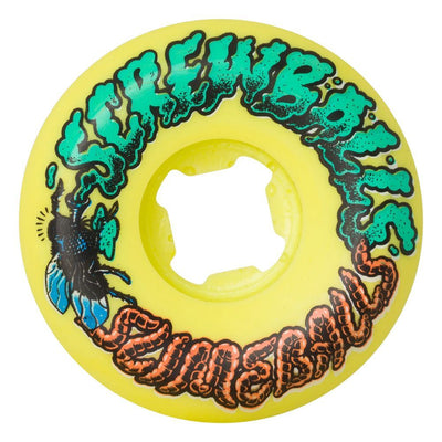 SLIME BALLS Screwballs wheels 99A - Yellow - 54mm
