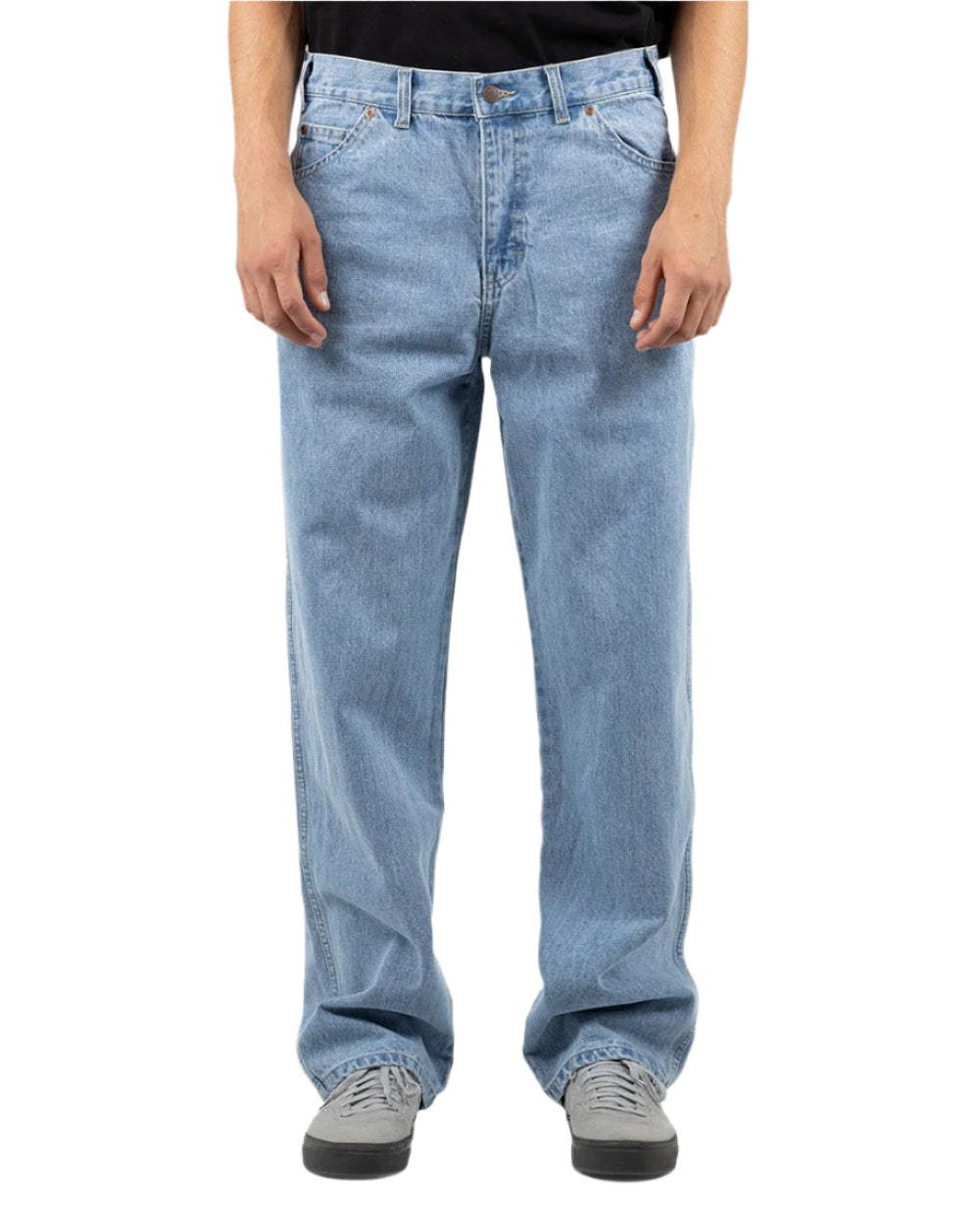 Dickies Relaxed Straight Fit 5 Pocket Pants Men - Light Indigo