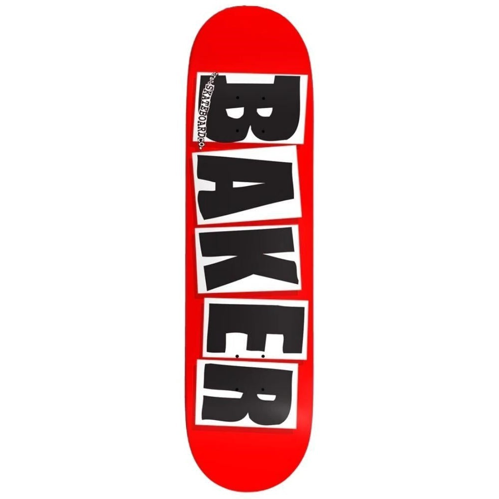 BAKER OG Logo Red/Black Skateboard Deck 8.75