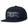 ANTIHERO Basic Eagle adjustable cap - Navy/Grey