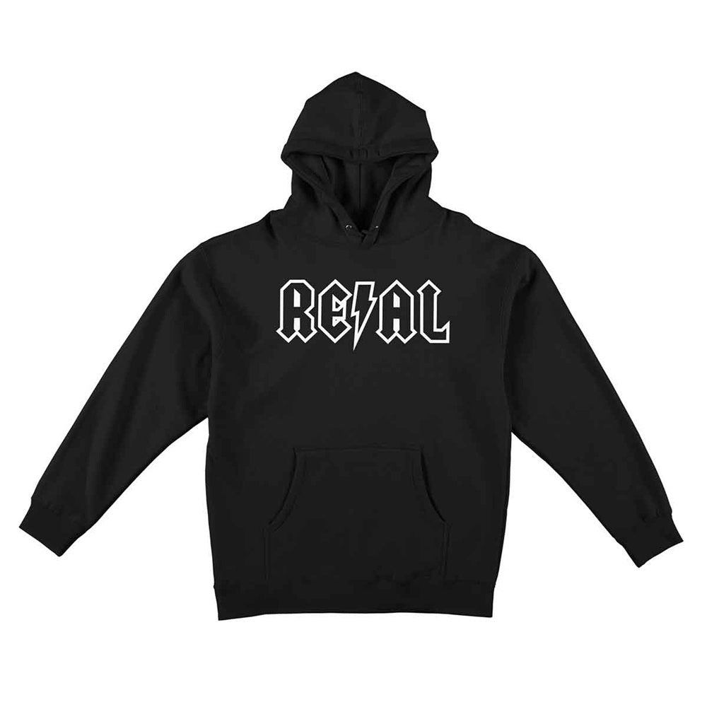 REAL Deeds Outline hoodie - Black