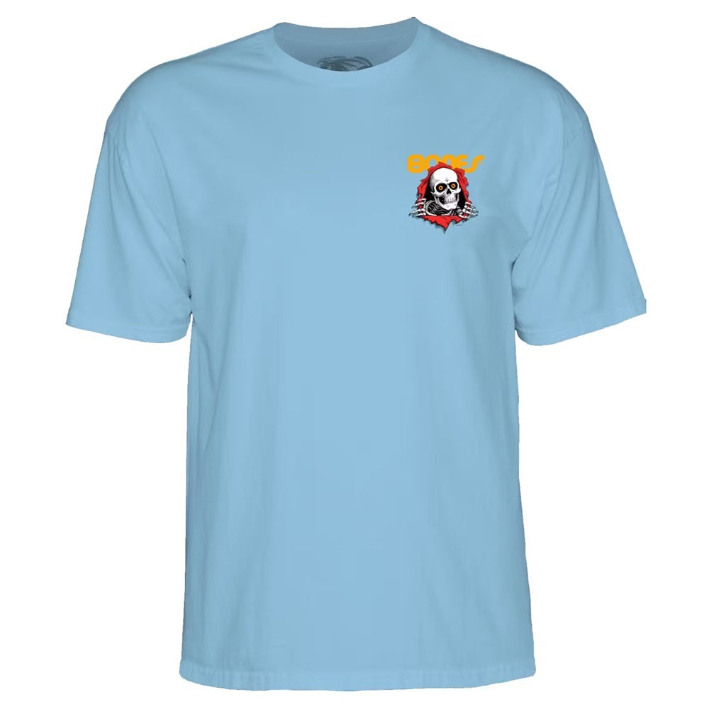 POWELL PERALTA Ripper tee - Light Blue