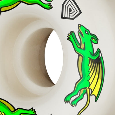 POWELL PERALTA Nano Rat wheels 93A 34W - White - 52mm