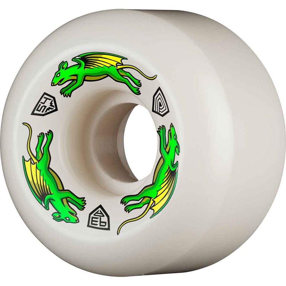 POWELL PERALTA Nano Rats wheels 93A 39W - White - 54mm
