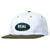 REAL Oval Emblem adjustable cap - White/Olive/Navy