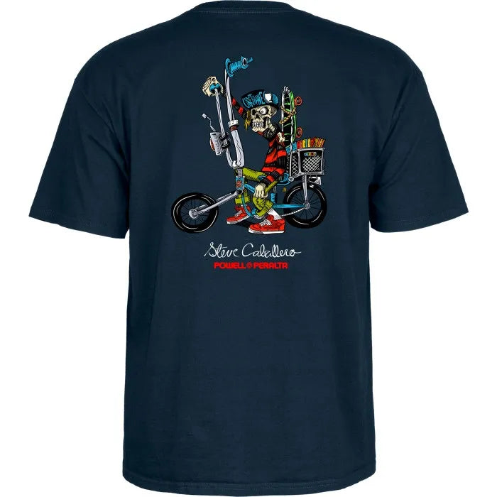 POWELL PERALTA Cab Chopper tee - Navy
