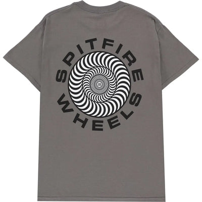 SPITFIRE Tee Classic 87 Swirl Flame - Charcoal