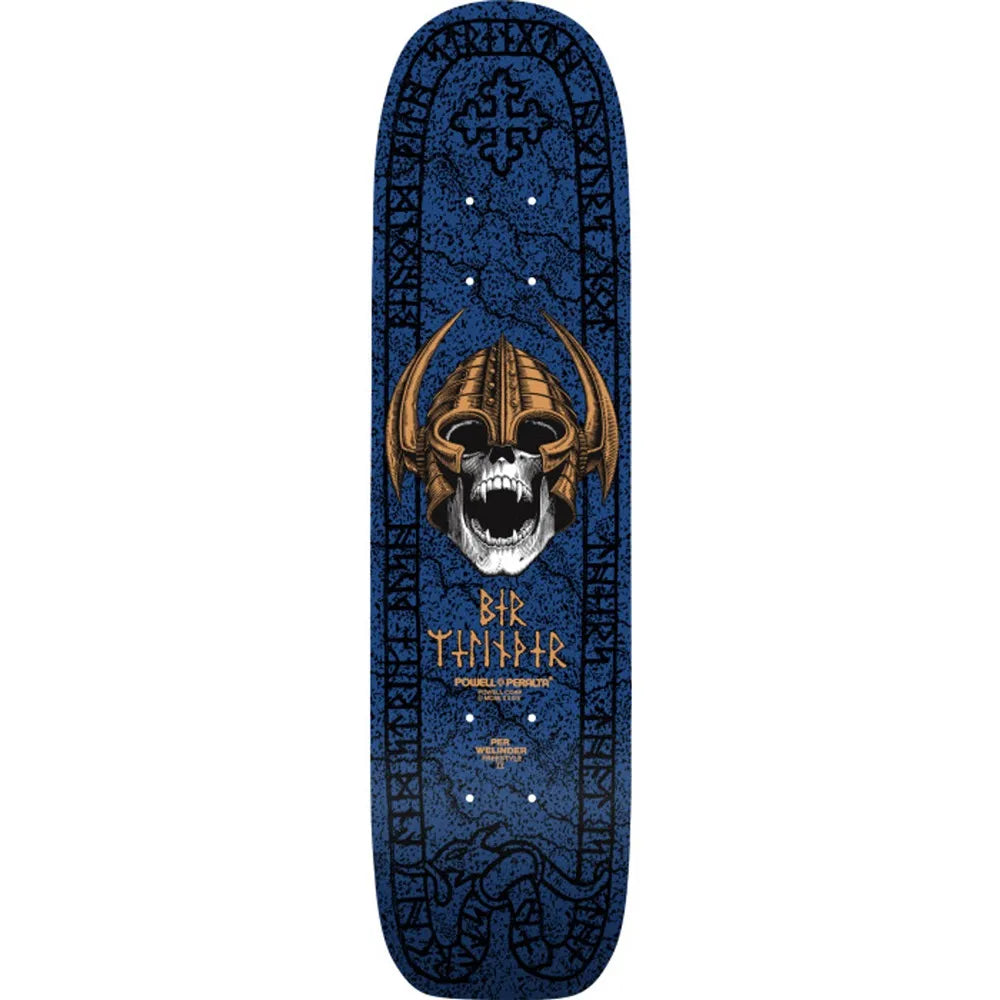 POWELL PERALTA deck - Per Welinder Freestyle - Blue/Gold