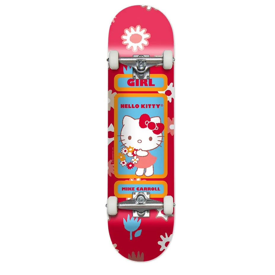 Girl Hello Kitty Mike Carrol skateboard - 7.75