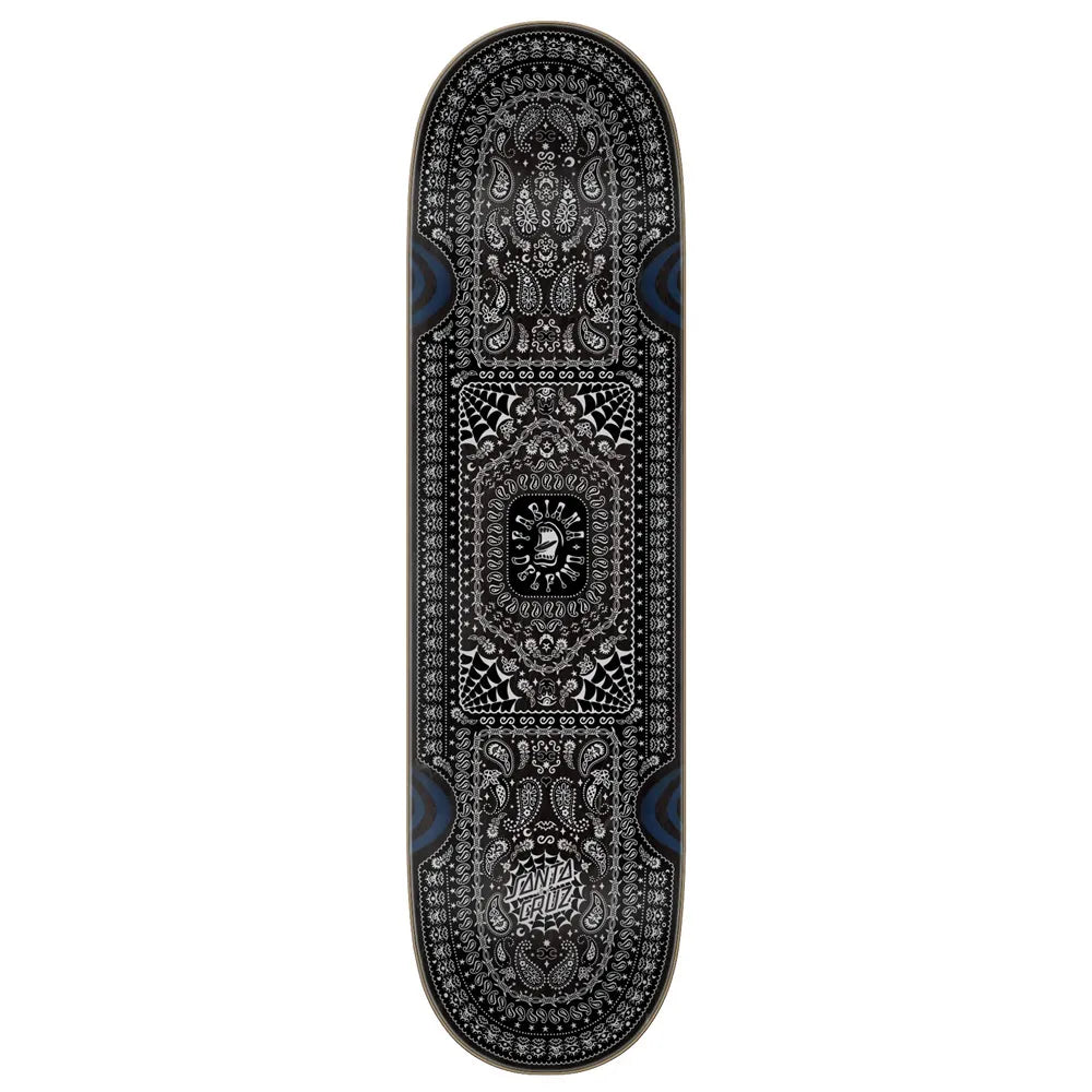 SANTA CRUZ Delfino Bandana skateboard deck - 8.25