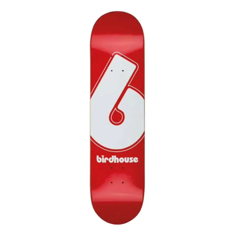 BIRDHOUSE Giant B Logo skateboard deck - Red - 8.0