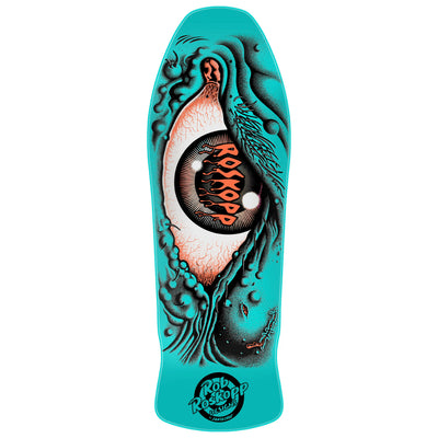 SANTA CRUZ Roskopp Eye reissue deck - Aqua - 10.12