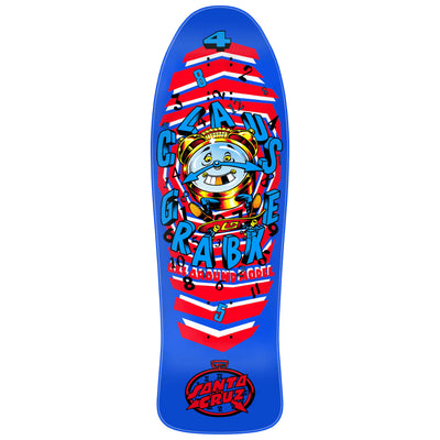 SANTA CRUZ Grabke All Around reissue deck - Blue - 9.89