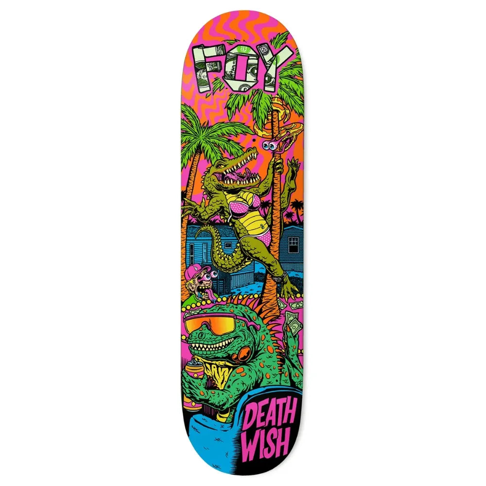 DEATHWISH Foy Dysfunction skateboard deck - 8.25