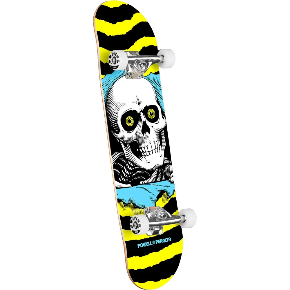 POWELL PERALTA Ripper 7.0 Skateboard Yellow/Blue