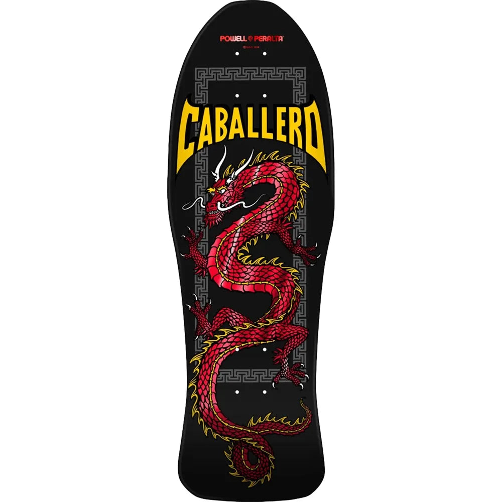 POWELL PERALTA reissue deck - Cab Chinese Dragon - Red Foil