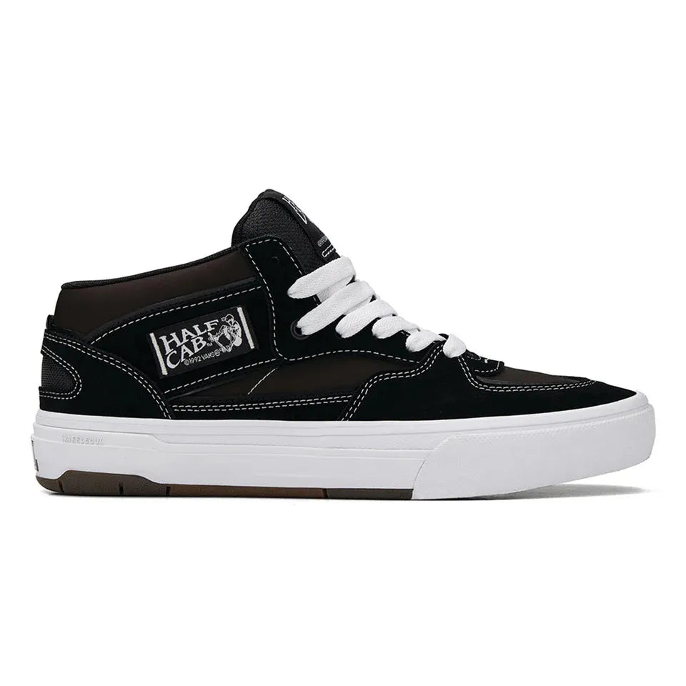Vans Skate Half Cab Wafflecup Shoe Mens - Black/White