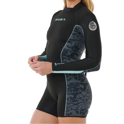 Rip Curl Dawn Patrol 22 S/SL Spring Suit Womens - Mint