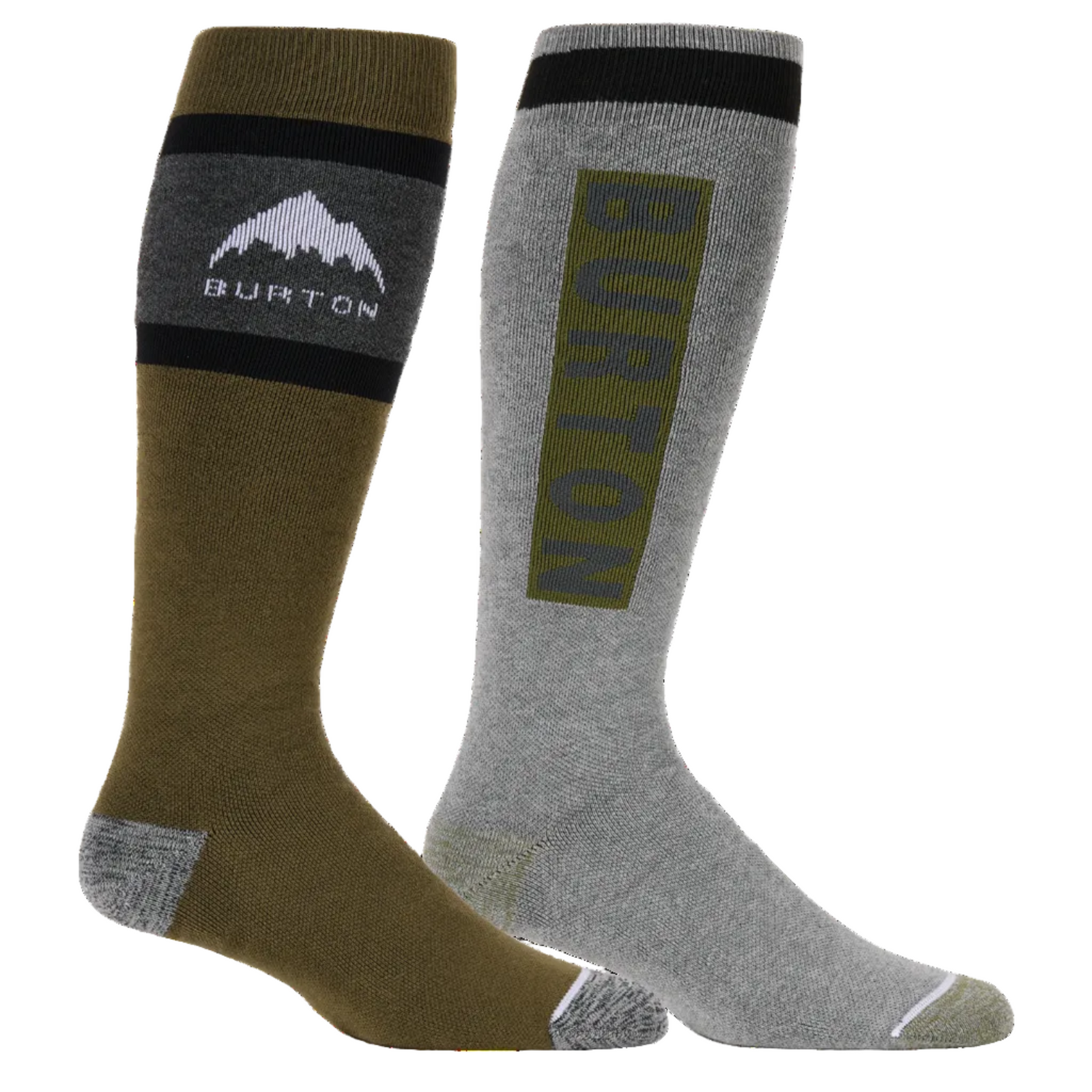 BURTON Weekend Midweight socks 2-pack - Mens - Dried Moss