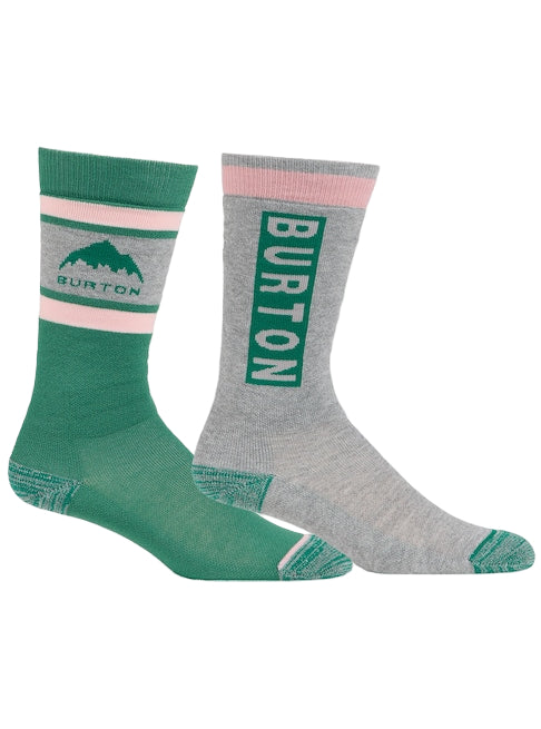 BURTON Weekend Midweight 2-pack - Soft Sage - Kids