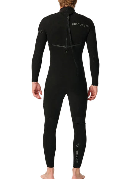 Rip Curl E-Bomb 43 BackZip Steamer Mens - Black