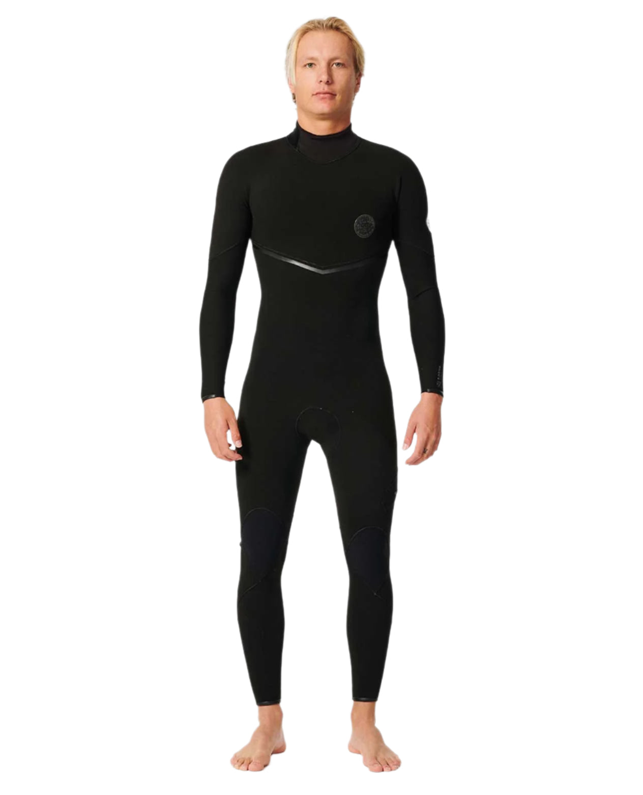 Rip Curl E Bomb Back Zip 32GB Mens Steamer - Black