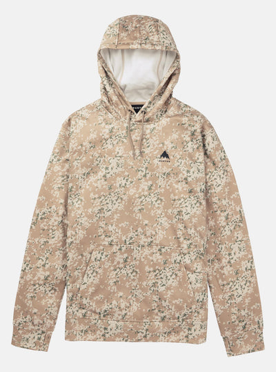 BURTON Oak pullover hoodie Snowfall Camo - Mens