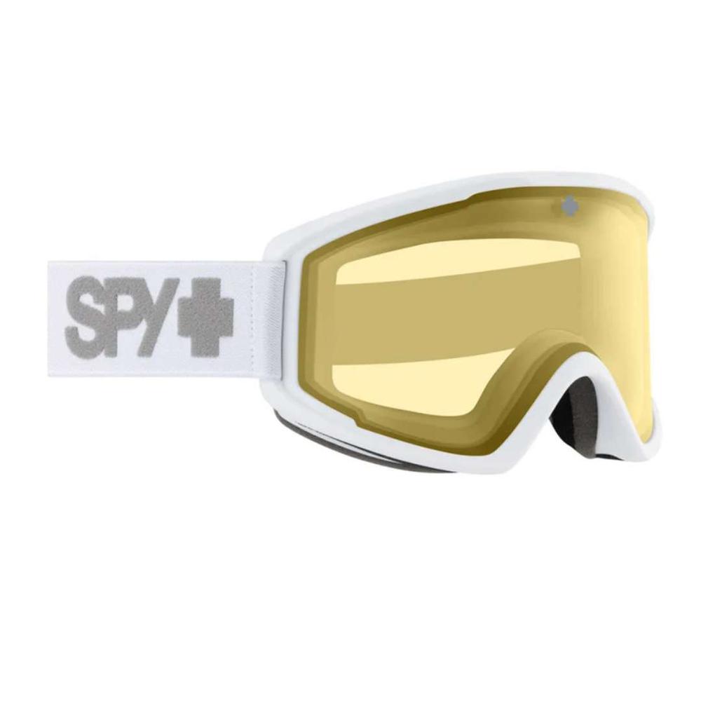 Spy Crusher PC Elite Eco Goggle - White Yellow Photchromic Lens