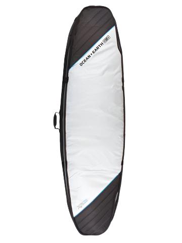 Ocean & Earth Double Compact Shortboard Board Cover - Silver