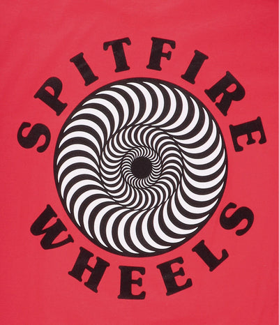 SPITFIRE Classic Filll Tee Mens - Red/Black