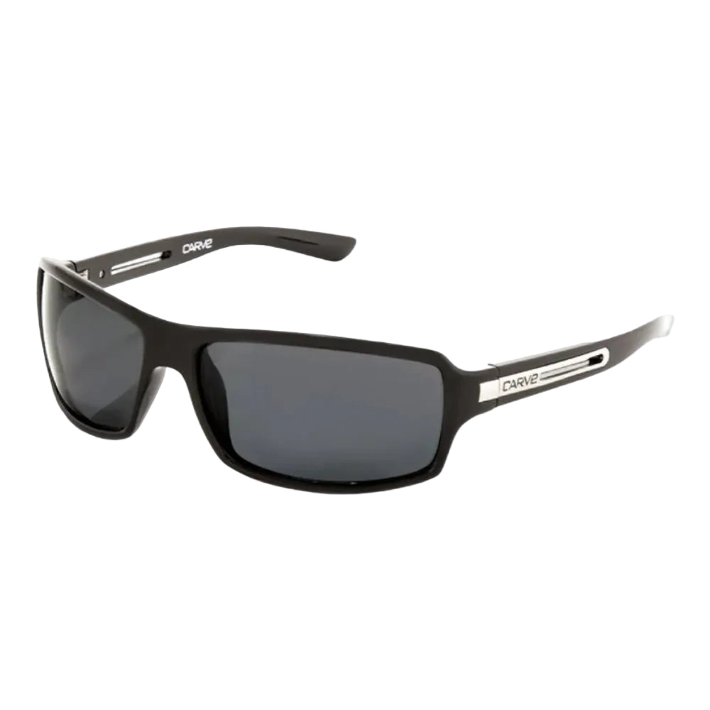 CARVE Greed Sunglass - Black Polarised