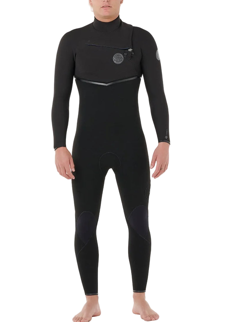 Rip Curl E-Bomb 43 Chest Zip Steamer Mens - Black