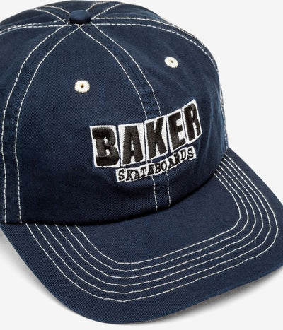 BAKER Classic Logo Dad Cap - Blue