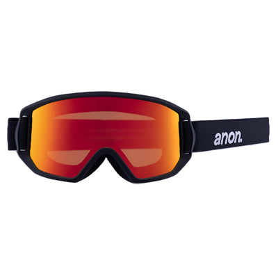 ANON Relapse JR goggles - Kids - Black w/ Red Solex