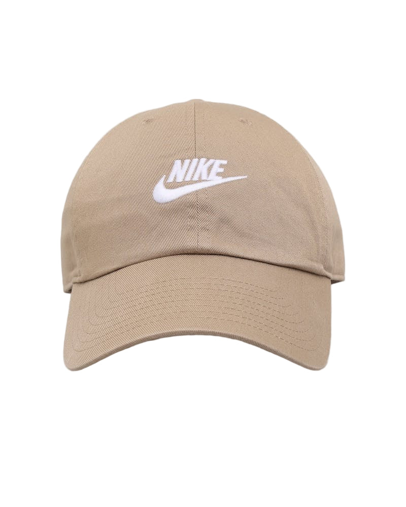 Nike Club Unstructured Futura Wash Strapback Cap - Beige