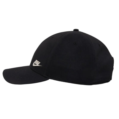 Nike Dri-FIT Club Structured Metal Logo Cap - Black/Metallic Gold