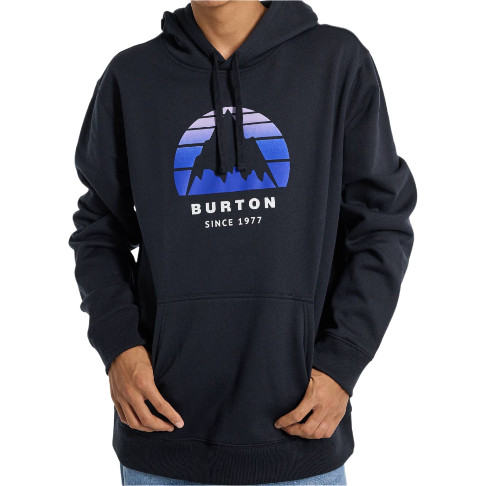 BURTON Underhill pullover hoodie - True Black