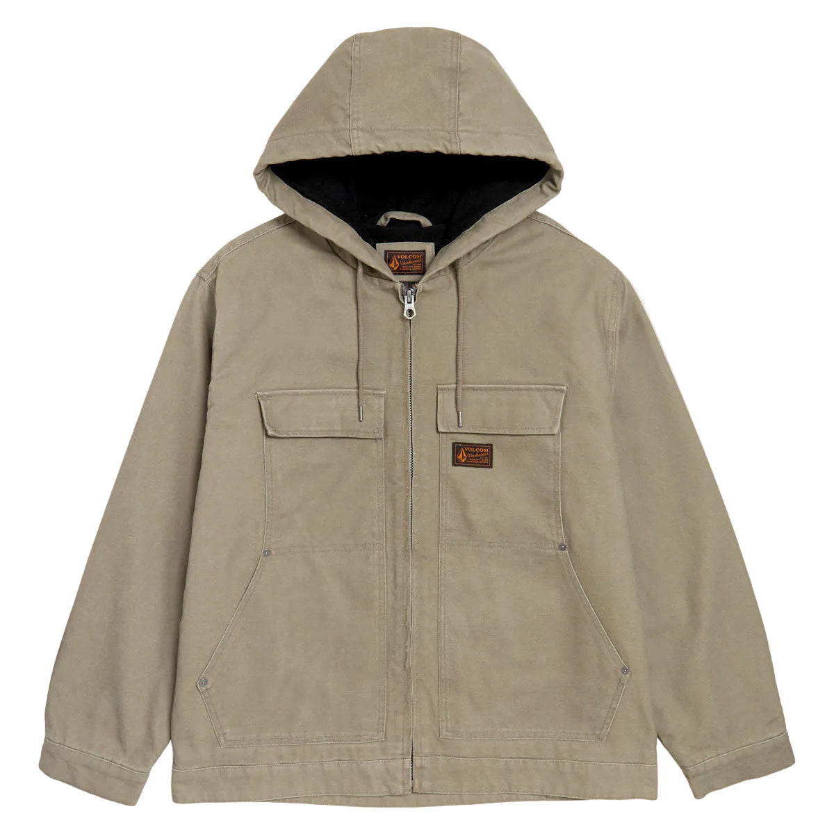 Volcom Freshdust Workwear Jacket - Mens Brindle