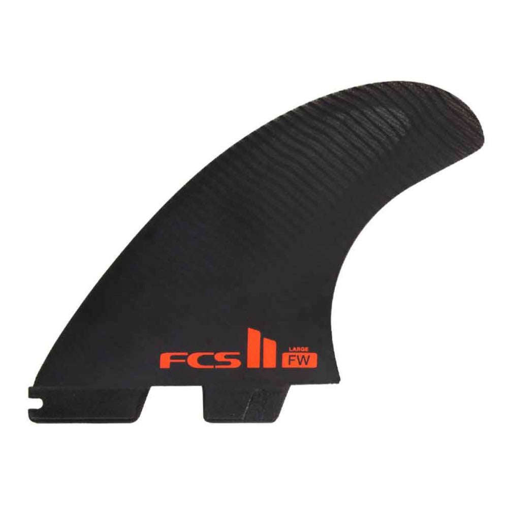 FCS II FW PC Black Tri-Fins - Medium